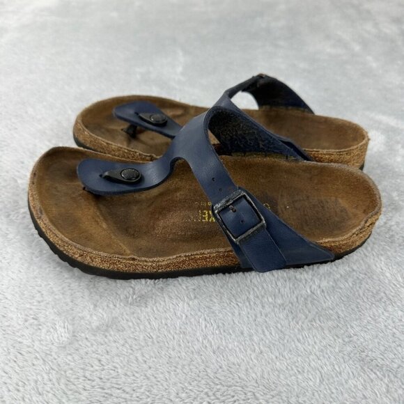 Birkenstock Gizeh Navy Blue Thong Sandals Women’s Size 37 EU - Picture 5 of 10